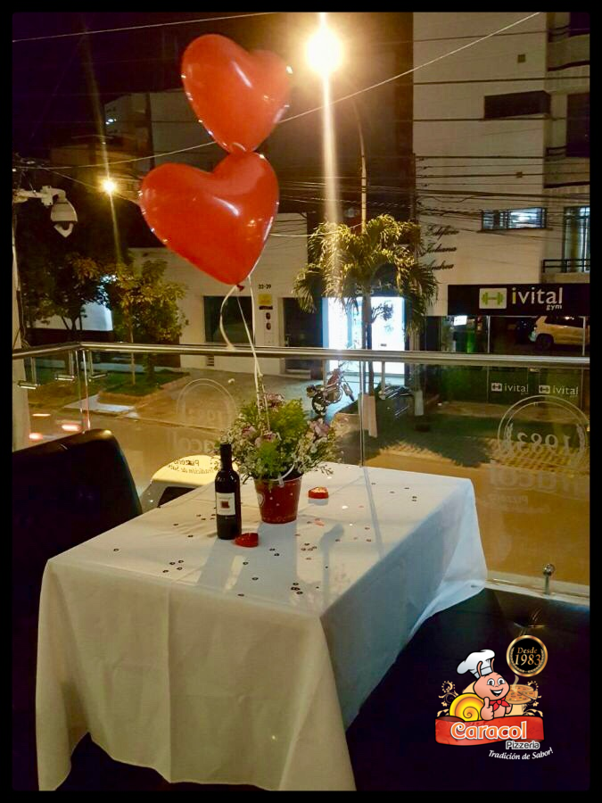Para parejas - Caracol Pizzería